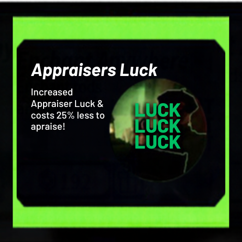 Appraisers Luck
