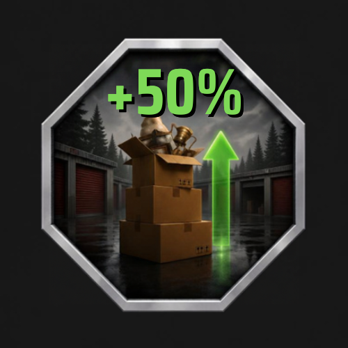 +50% Inventory Storage