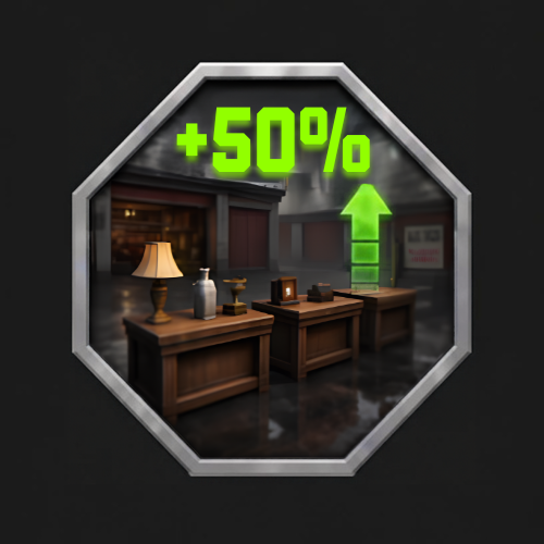 +50% Selling space