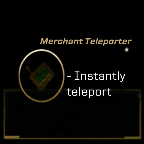 Merchant Teleporter