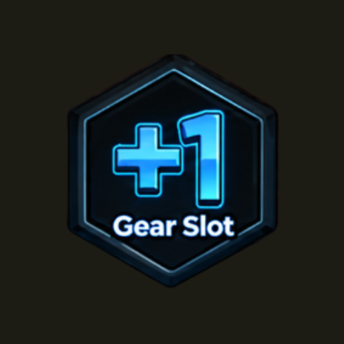+1 Gear Slot