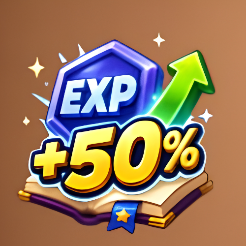 EXP +50%